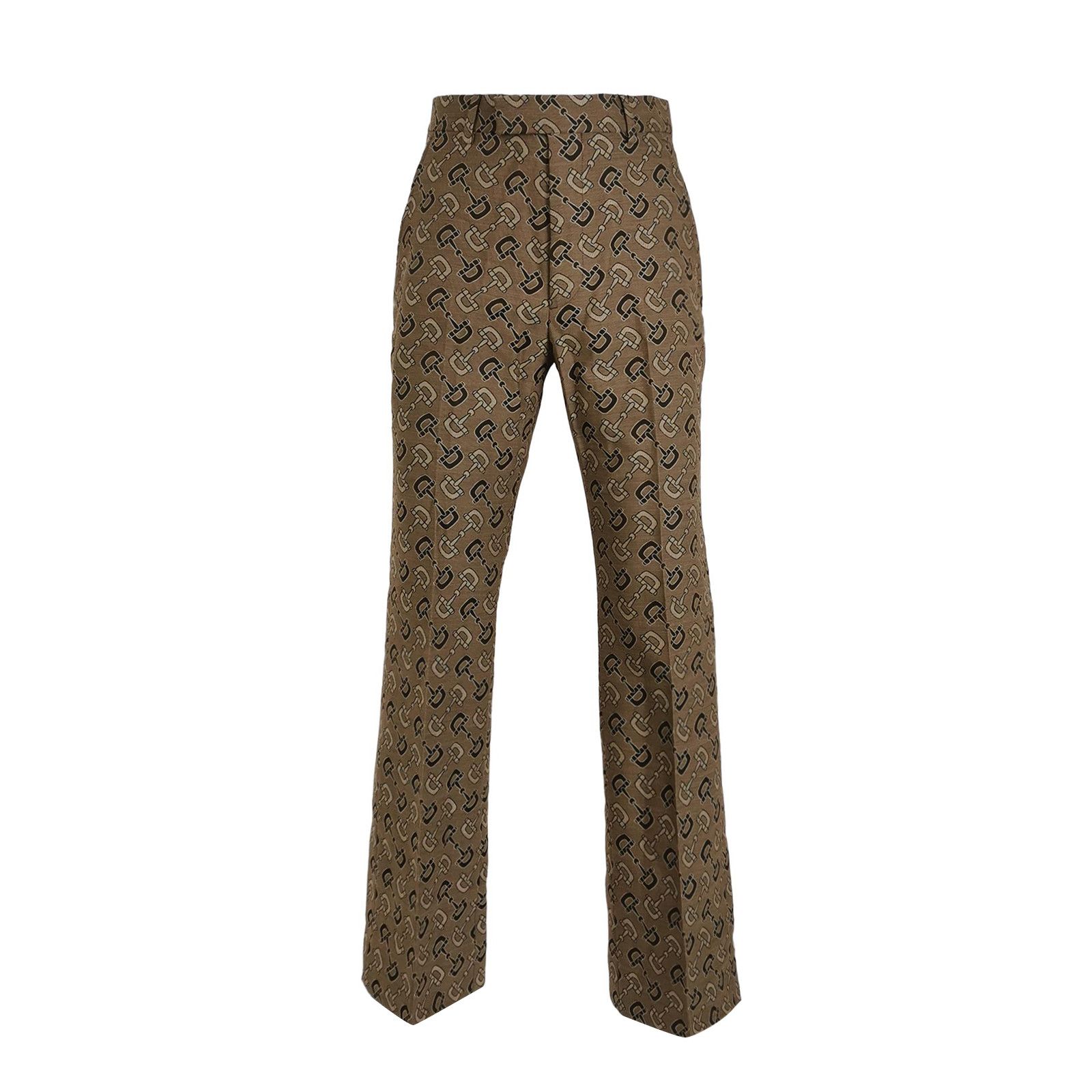 Gucci Gucci Horsebit Pattern Trousers Size 44 Size US 28 / EU 44 - 1 Thumbnail
