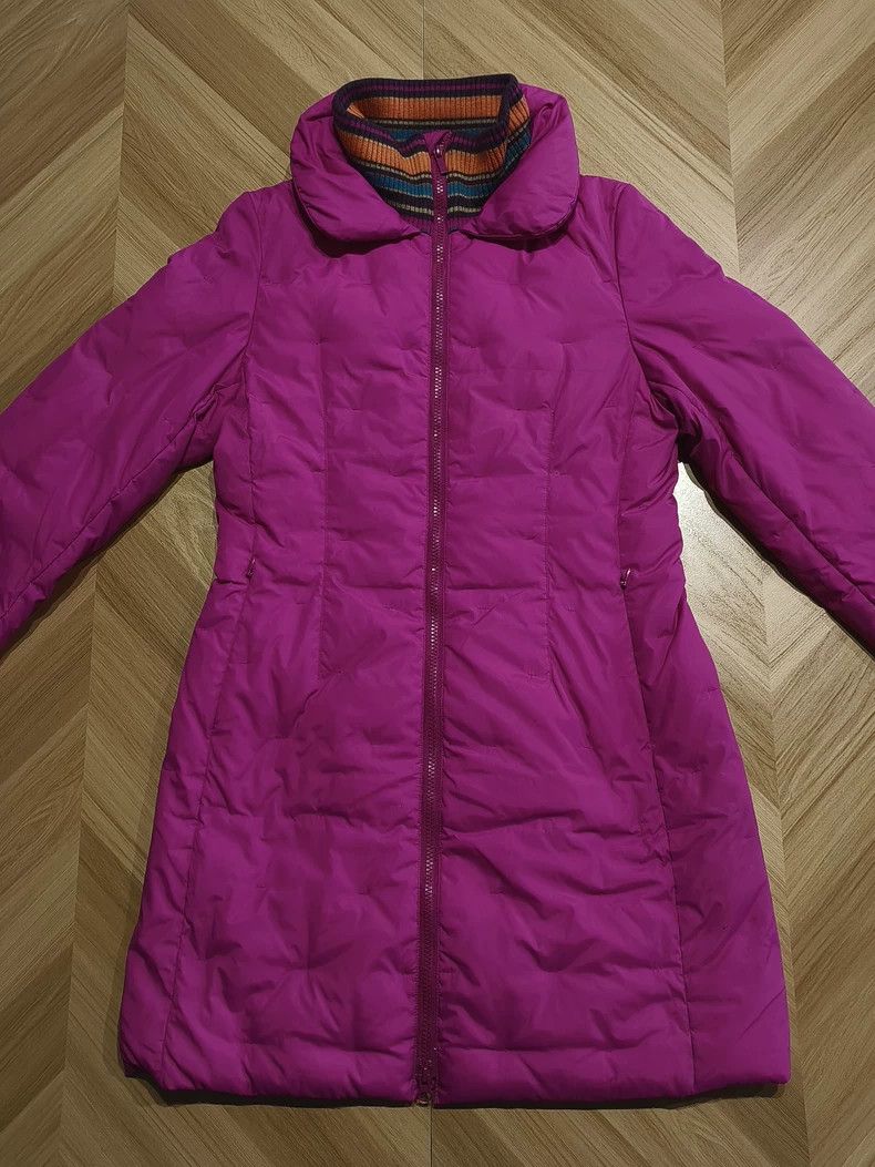 Vintage Ports Purple Long Down Coat-yf Size US M / EU 48-50 / 2 - 1 Thumbnail