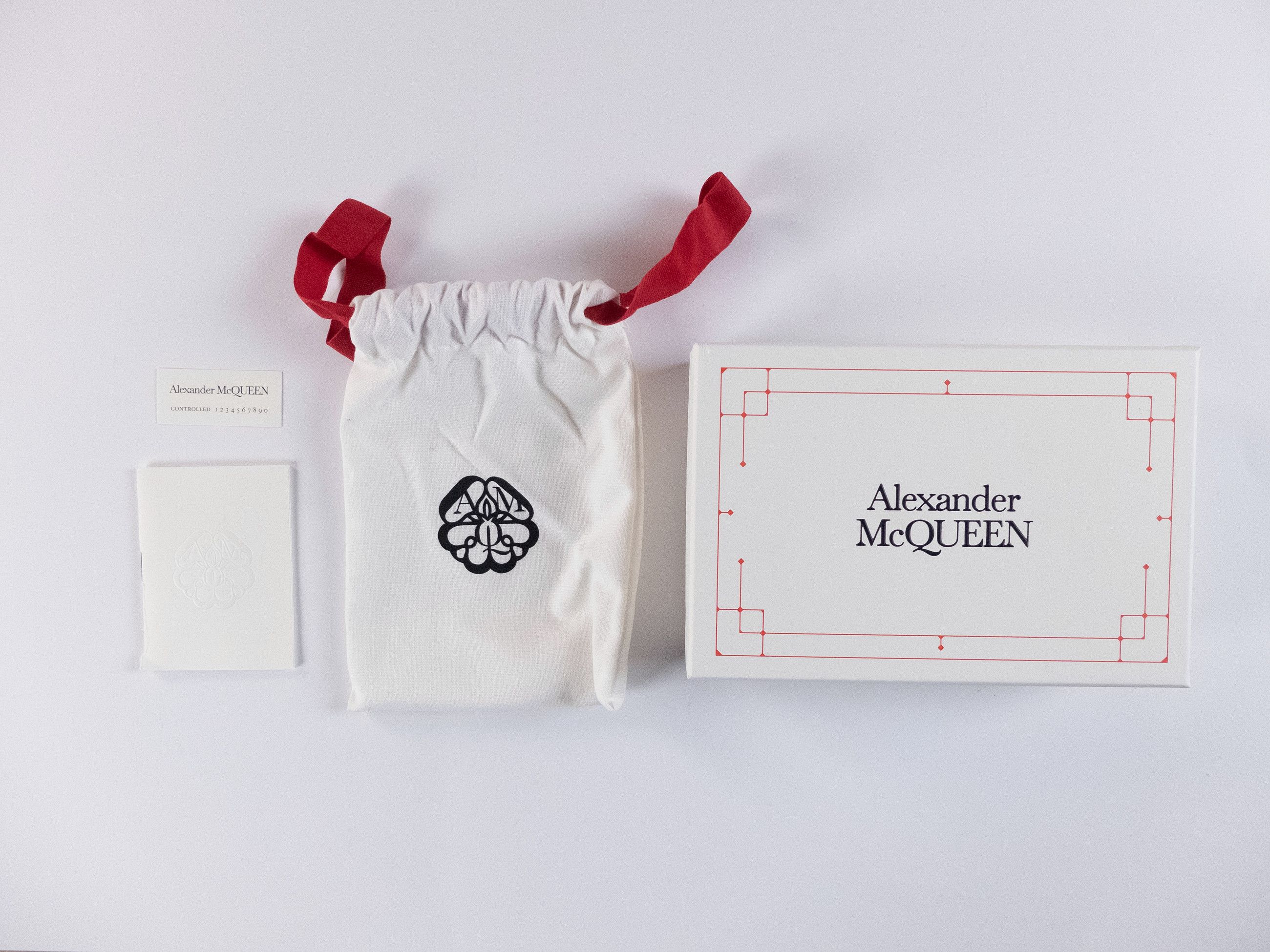 Alexander McQueen ALEXANDER MCQUEEN Harness four color leather card holder q Size ONE SIZE - 8 Thumbnail