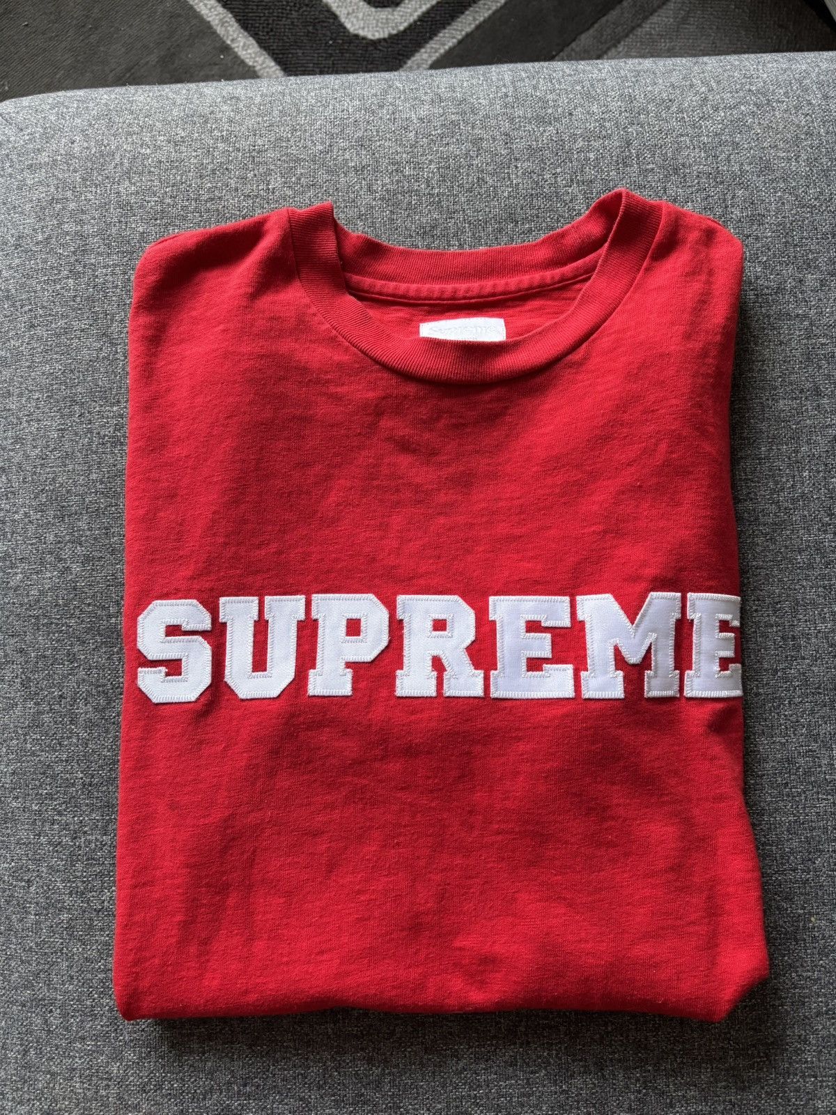 Supreme Supreme Collegiate Tee Size US M / EU 48-50 / 2 - 1 Thumbnail