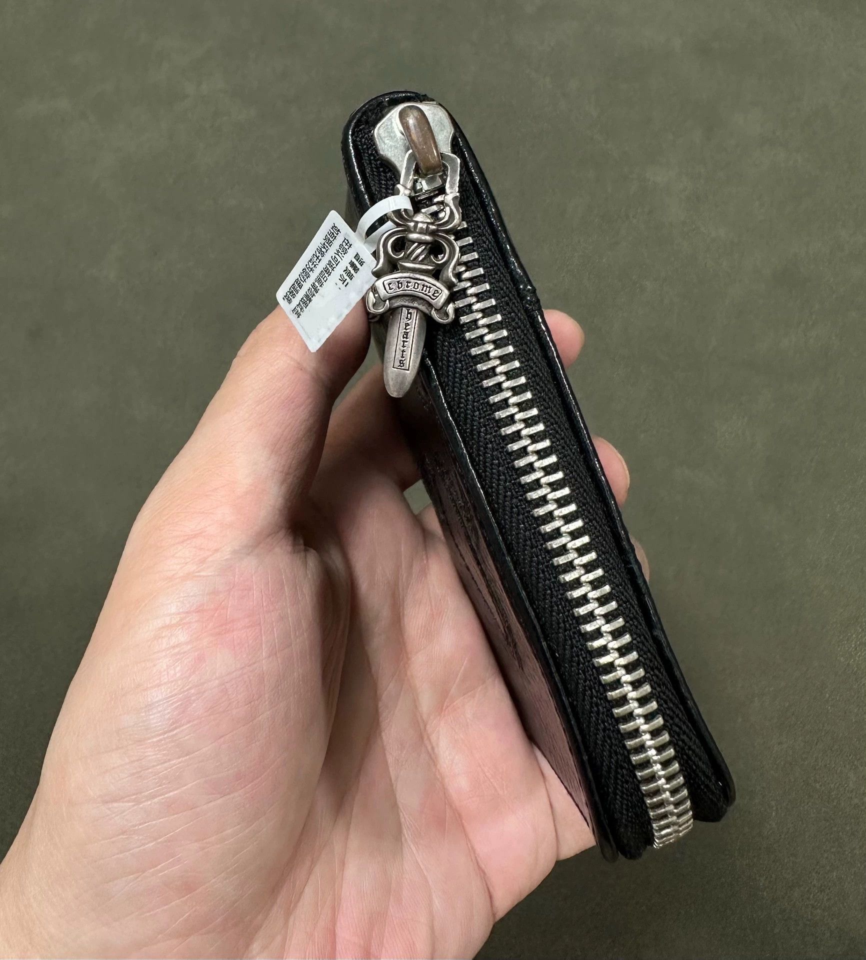 Chrome Hearts Chrome Hearts Flame Scroll Sword Card Wallet Size ONE SIZE - 4 Thumbnail