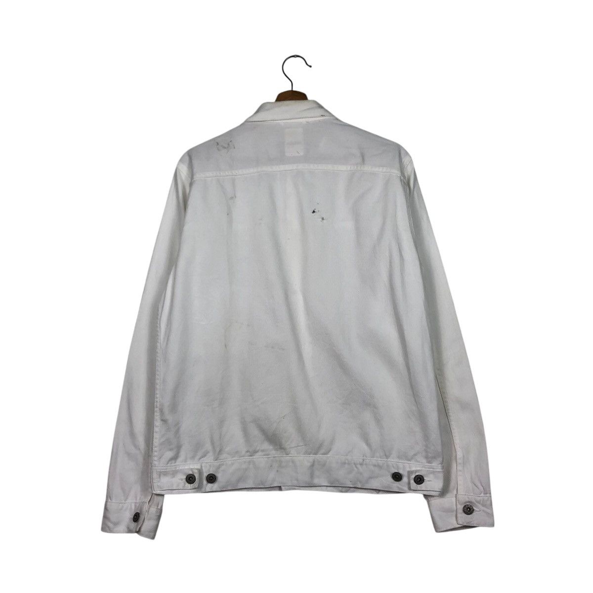 Japanese Brand 📌Vintage Biker Chore Jacket Back Number Issey Miyake Size US XL / EU 56 / 4 - 9 Thumbnail