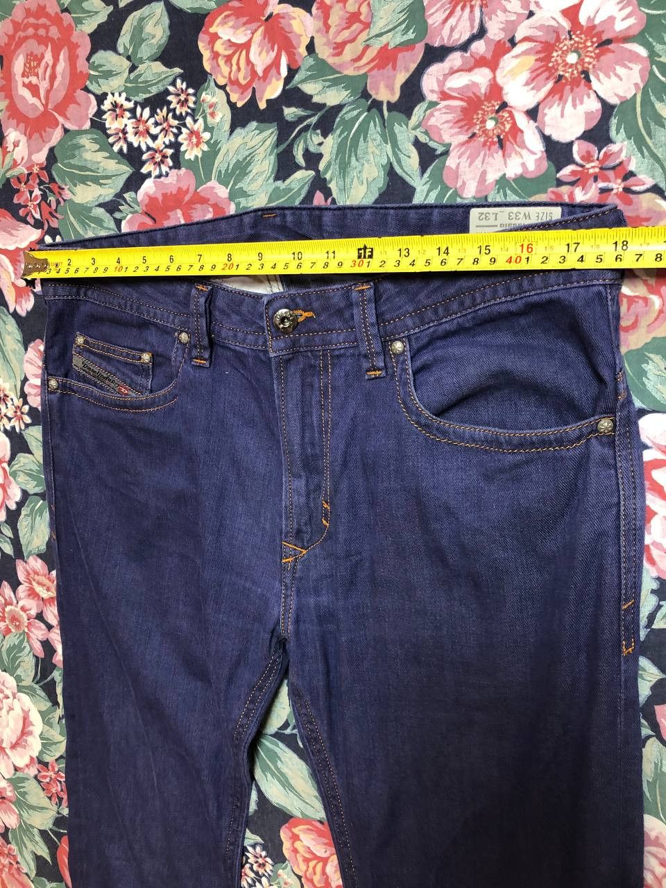 Diesel Diesel Thavar Denim Jeans Size 33" - 14 Thumbnail