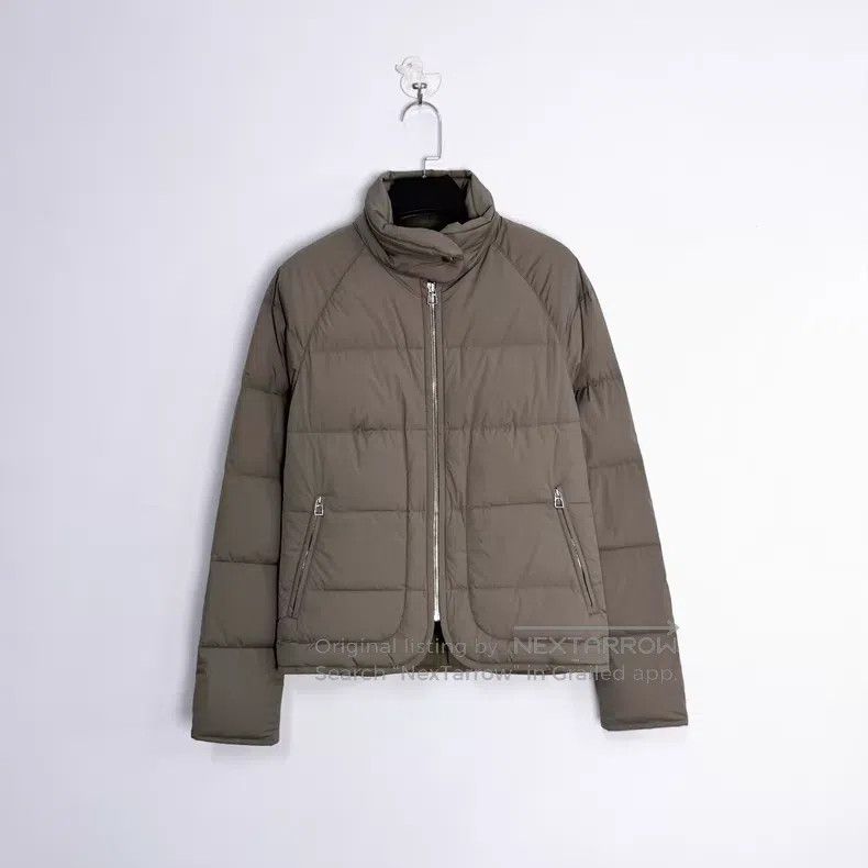 Hermes Hermes Beige Horseback Riding Down Jacket Size S / US 4 / IT 40 - 1 Thumbnail