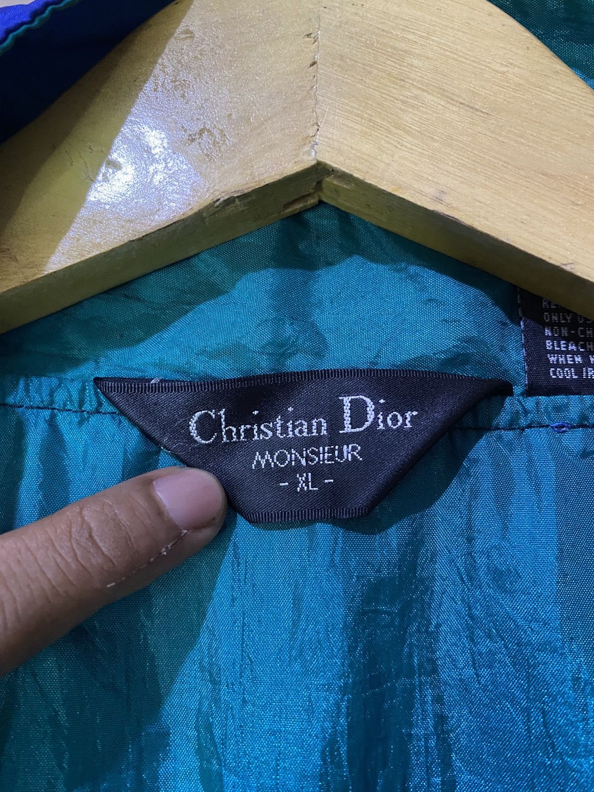 Christian Dior Monsieur 90s Rare Christian Dior Monsieur Colorblock Jacket Size US XL / EU 56 / 4 - 8 Thumbnail