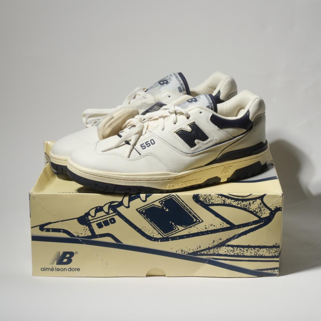 Aime Leon Dore × New Balance Aimé Leon Dore x New Balance 550 'Navy' 2020 Size US 13 / EU 46 - 1 Thumbnail