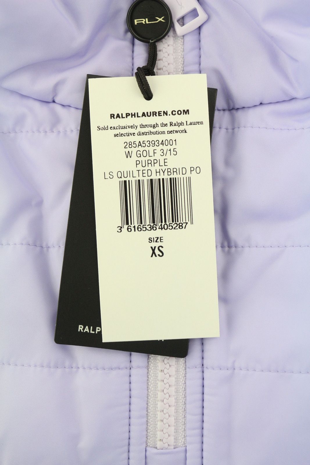 RLX Ralph Lauren GOLF XS Purple Zip Pullover 84688 Size XS / US 0-2 / IT 36-38 - 13 Thumbnail