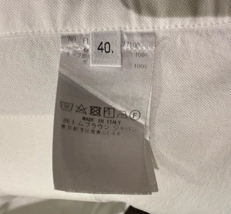 Thom Browne Thom Browne Classic three-color standard shirt 2505-Nextarr Size S / US 4 / IT 40 - 5 Thumbnail