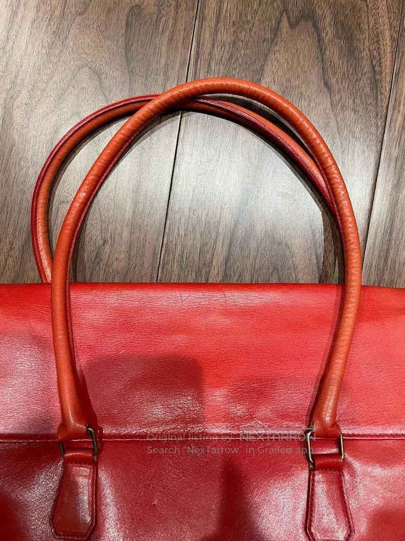 Jean Paul Gaultier Jean Paul Gaultier Red Rose Handbag. Size ONE SIZE - 6 Thumbnail