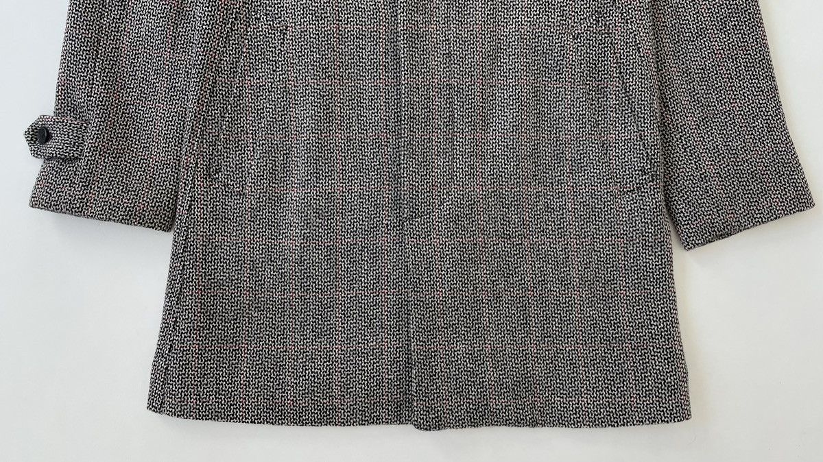 Comme des Garcons A/W 03 Panelled Patterned Weave Overcoat Size US L / EU 52-54 / 3 - 11 Thumbnail
