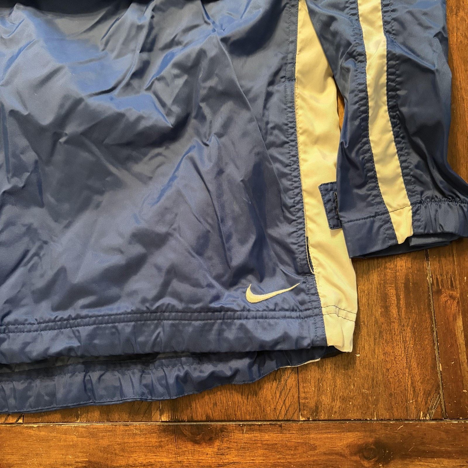 Nike Nike Pullover Jacket Mens Large Blue Half Zip Windbreaker Size US L / EU 52-54 / 3 - 4 Thumbnail