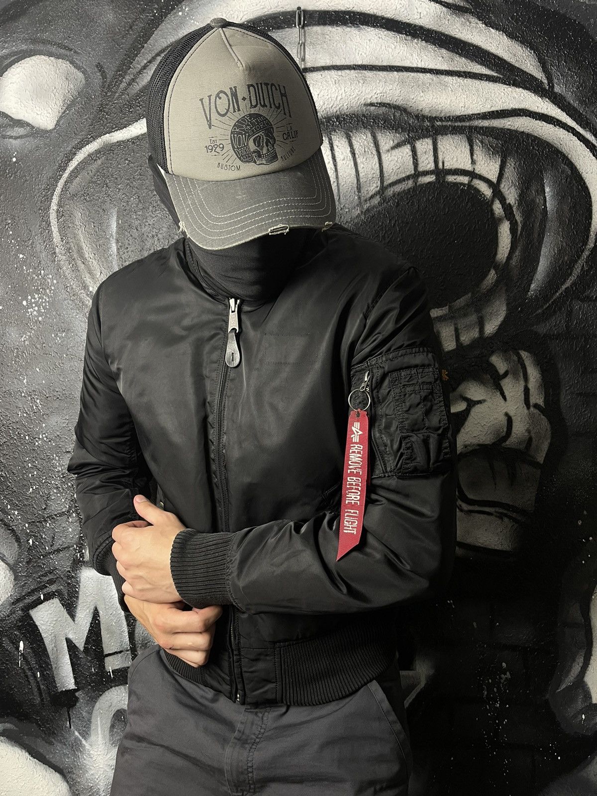 Alpha Industries × Vintage Alpha Industries MA-1 Bomber Jacket Men’s Size M Size US M / EU 48-50 / 2 - 1 Thumbnail