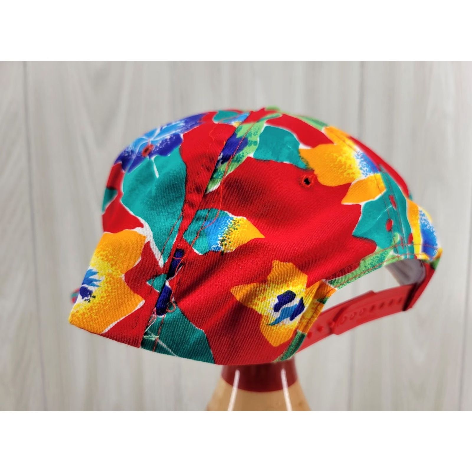 Roper VINTAGE 1980’s Rope Snapback Hat Trucker Cap Floral Complete Lumber INC Size ONE SIZE - 5 Thumbnail