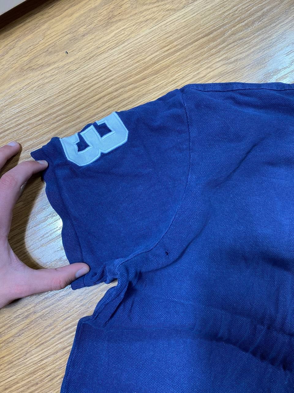 Polo Ralph Lauren × Ralph Lauren Vintage Y2K Chief Keef Ralph Lauren Navy New York Polo Size US L / EU 52-54 / 3 - 2 Thumbnail