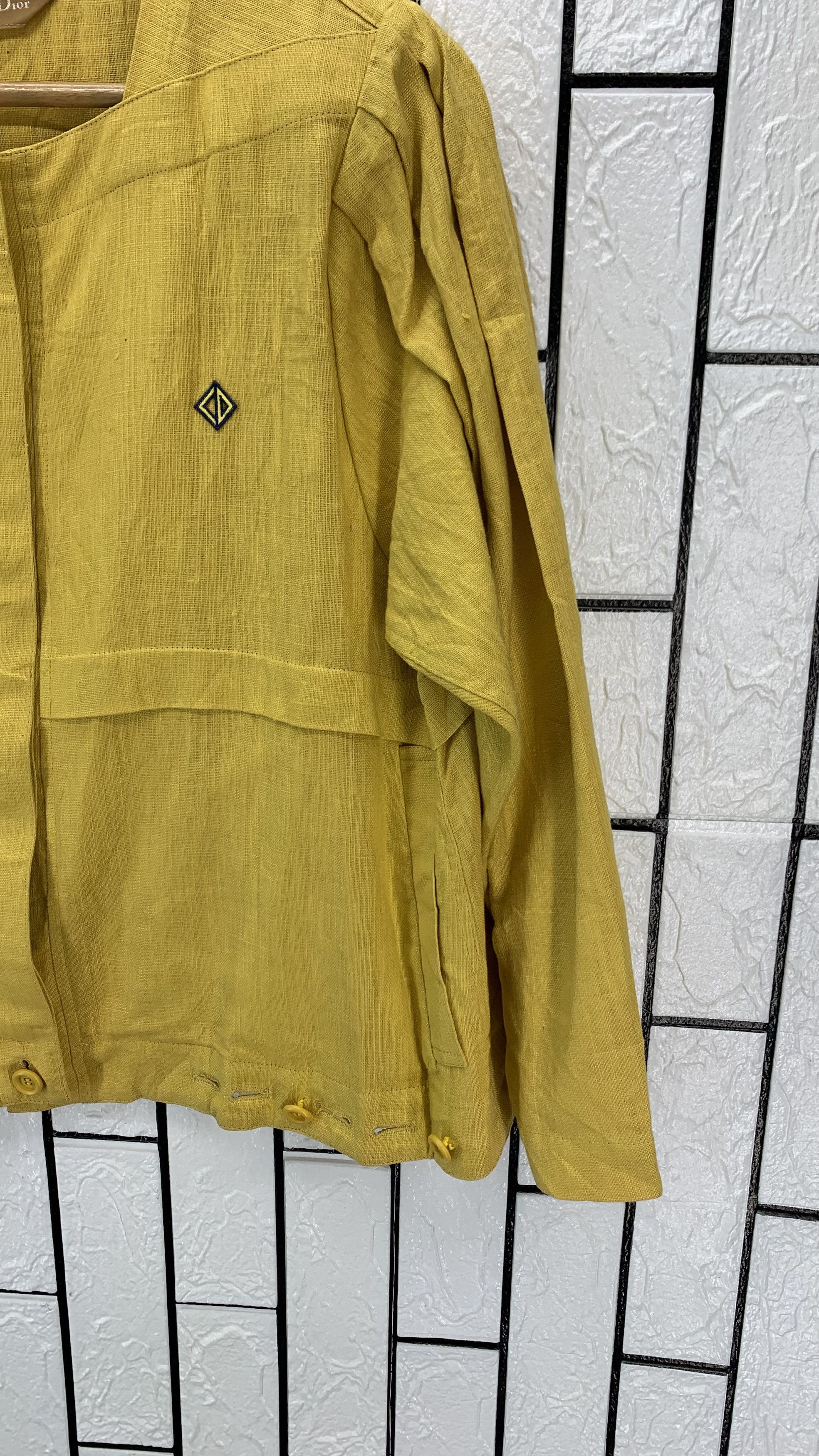 Dior Vintage Christian Dior Lanen Button Hem Size US S / EU 44-46 / 1 - 2 Thumbnail