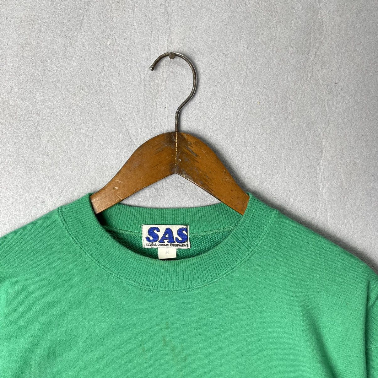 Vintage Vintage SAS Scuba Diving Crewneck Sweatshirt (Made in Japan) Size US M / EU 48-50 / 2 - 4 Thumbnail