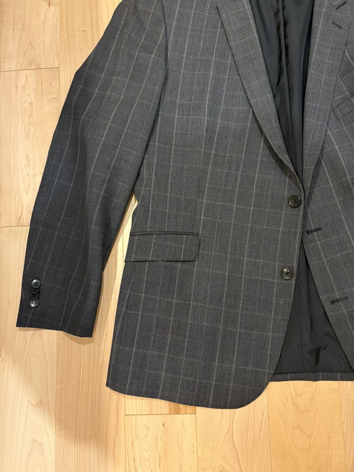 Strellson Strellson Marzotto Italy Wool Blend Suit Modern Fit, 2-Piece Size 44R - 4 Thumbnail