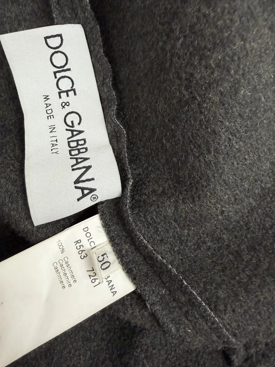 Dolce & Gabbana AW1999 Dolce & Gabbana Dark Grey Classy Cargo Cashmere Jacket Size US M / EU 48-50 / 2 - 8 Thumbnail