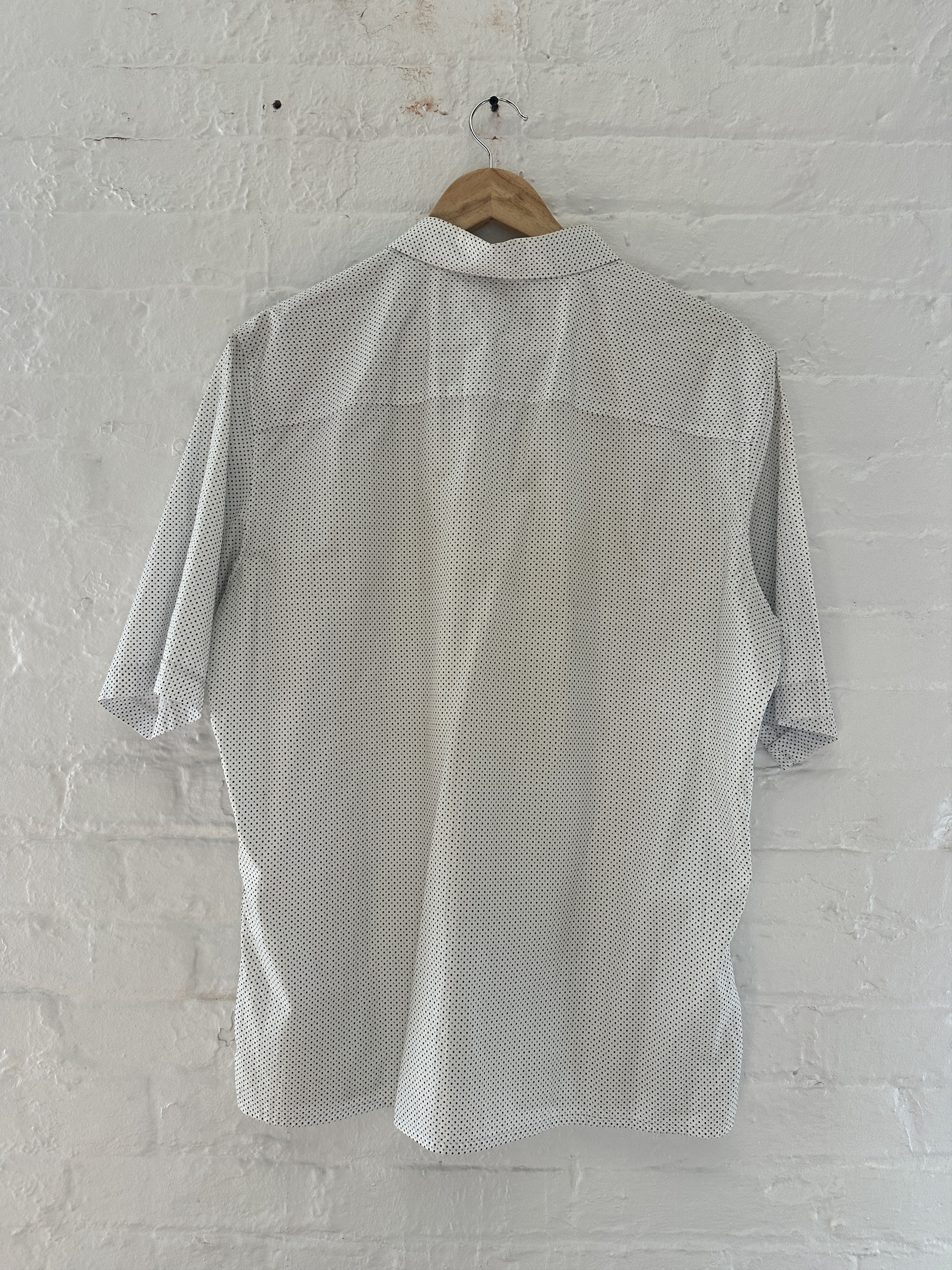 Raf Simons Raf Simons Polka Dot Short Sleeve Button Up Shirt Size US L / EU 52-54 / 3 - 3 Thumbnail
