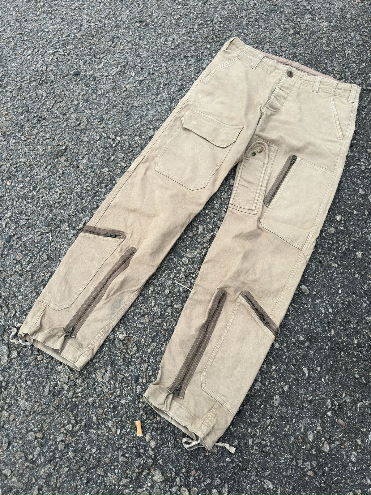 291295=Homme 💥JUST DROPPED💥Cargo Pants 291295 HOMME Multipocket Style Size US 33 - 5 Thumbnail