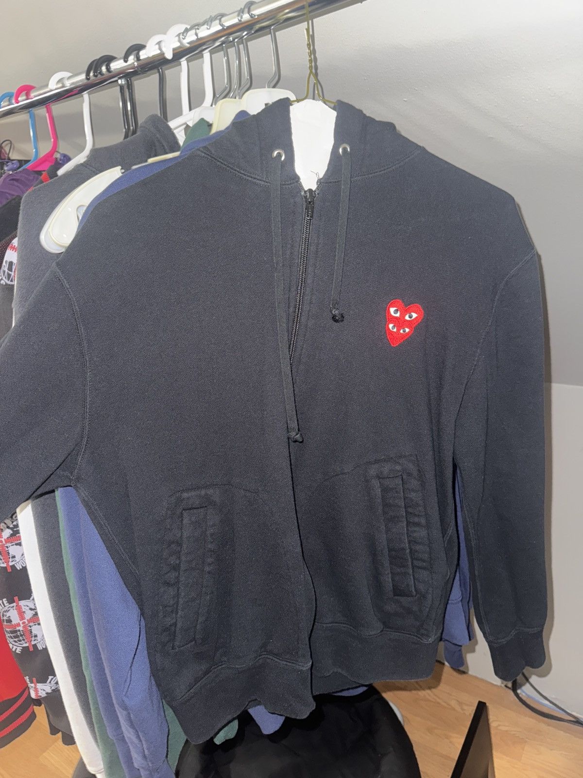 Comme des Garcons PLAY Comme Des Garçon PLAY Hoodie Size US M / EU 48-50 / 2 - 2 Thumbnail