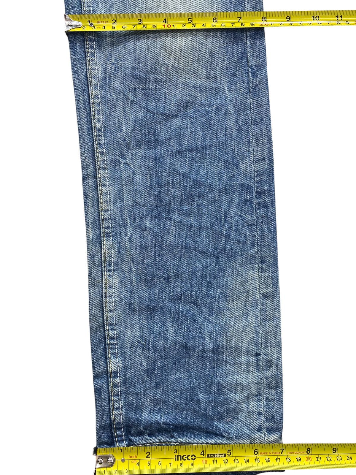 Bershka Bershka Faded Wash Patchwork Style Skinny Leg Jeans Size US 30 / EU 46 - 9 Thumbnail