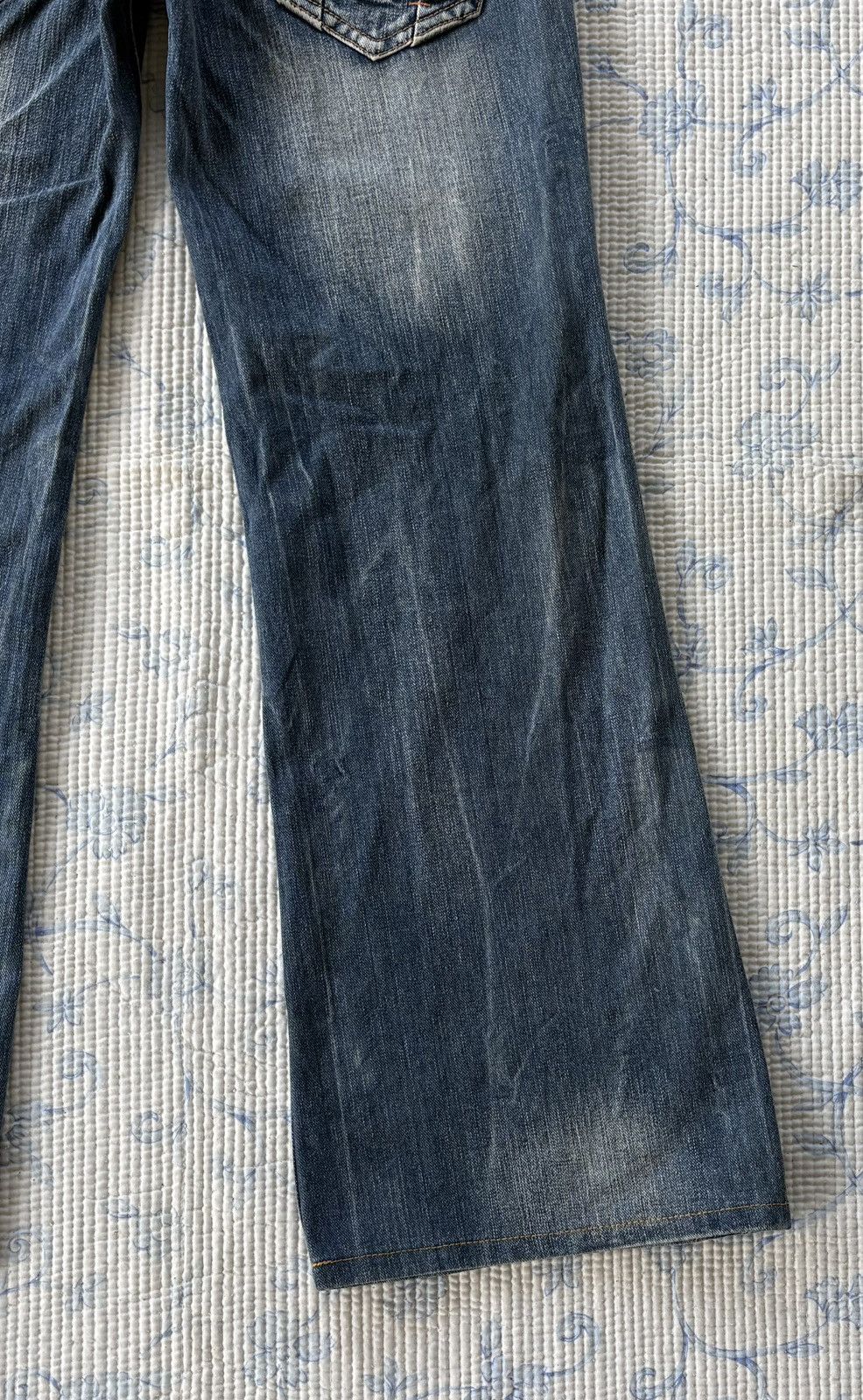 Japanese Brand Japanese Genes Native American Embroidered Bootcut Y2K Jeans Size US 32 / EU 48 - 12 Thumbnail