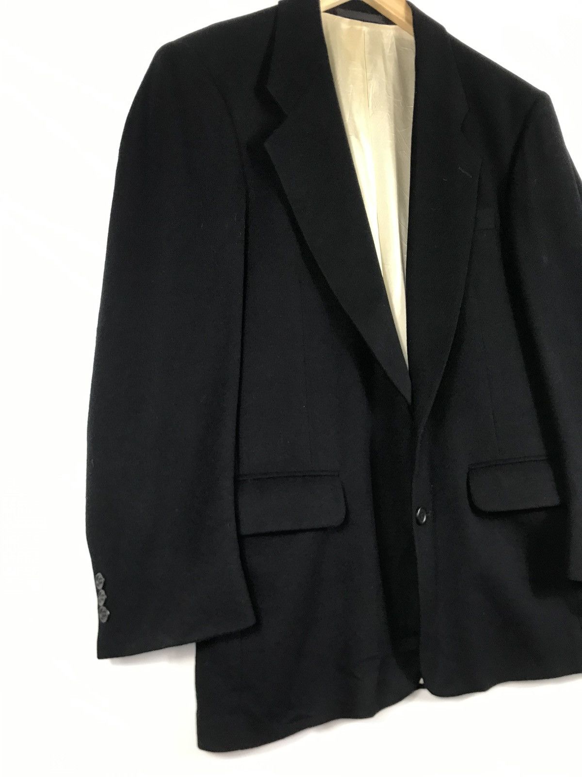 Designer × Vintage ⚡️Vintage Fioravanti Soft Cashmere Single Breast Coat Blazer Size 46R - 2 Thumbnail