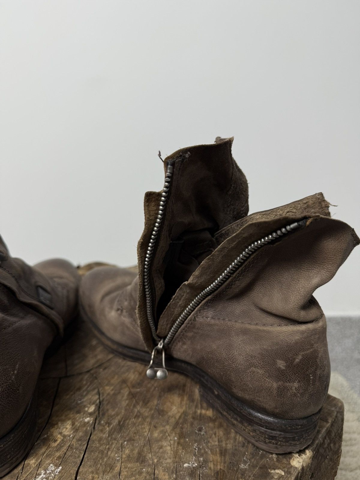 A.S.98 A.S. 98 Airstep Leather Boots Dirk Bikkembergs Style Size US 5 / EU 37 - 7 Thumbnail