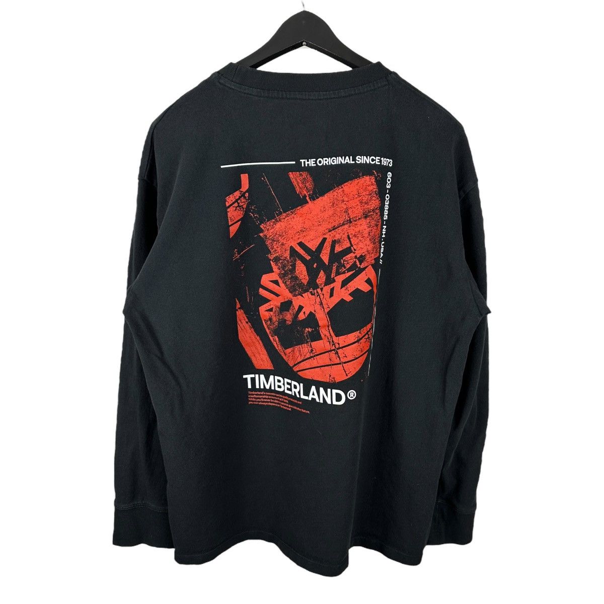 Timberland Mens Y2K Timberland Heavyweight Long Sleeve Shirt Size US M / EU 48-50 / 2 - 2 Thumbnail