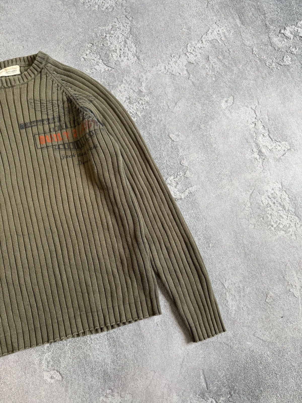 Japanese Brand Archive stripe crazy y2k avantgarde sweater jumper L.G.B. Size US L / EU 52-54 / 3 - 8 Thumbnail