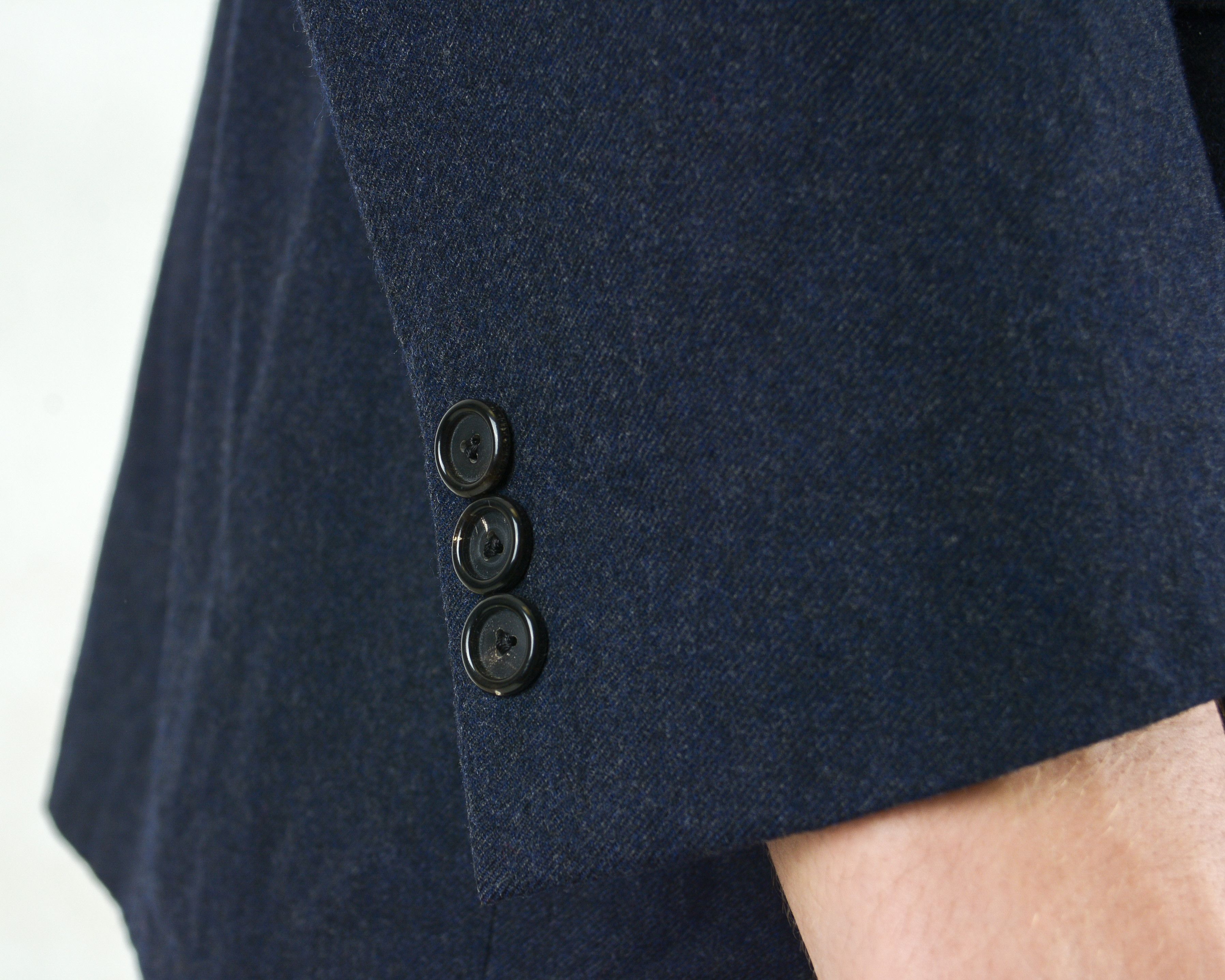 Handmade W19 Regent Blazer Uk 44S Us Handmade Wool Jacket Coat Suit Size 44S - 4 Thumbnail
