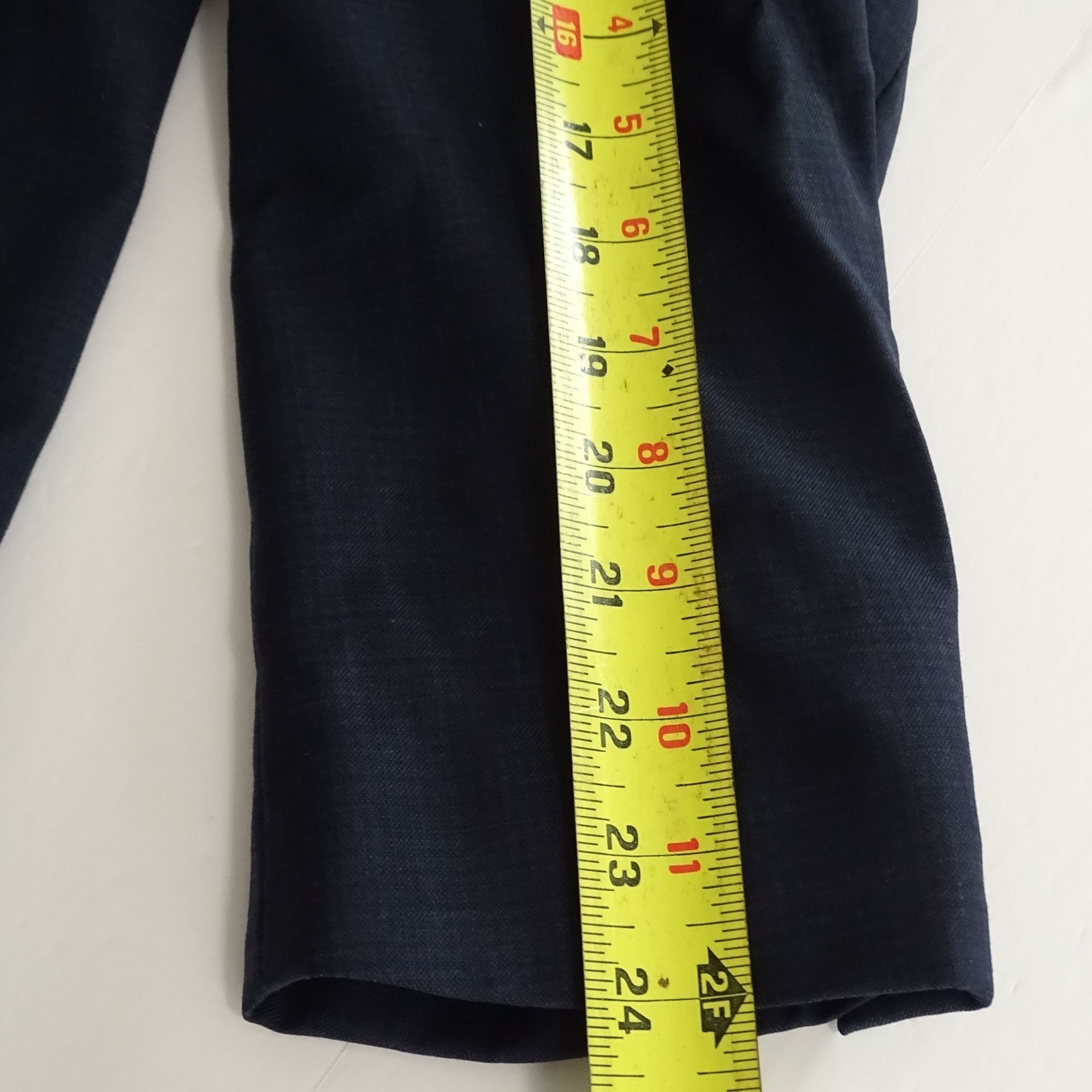 Ermenegildo Zegna Ermenegildo Zegna Blue Wool Blazer Jacket Men Size 44R Size 44R - 12 Thumbnail