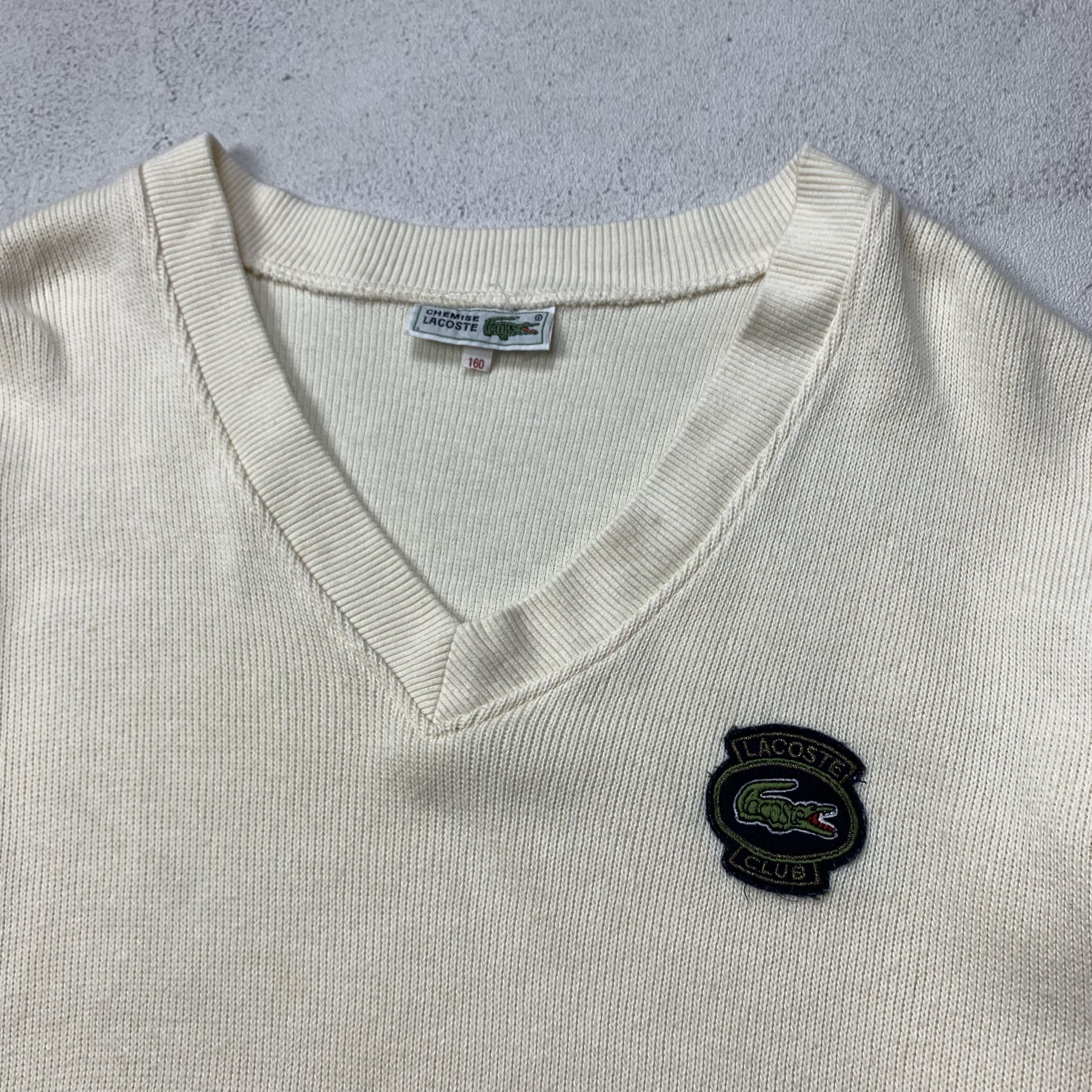 Lacoste Vintage 90s Lacoste Sweater Cardigan Jumper Size US S / EU 44-46 / 1 - 3 Thumbnail