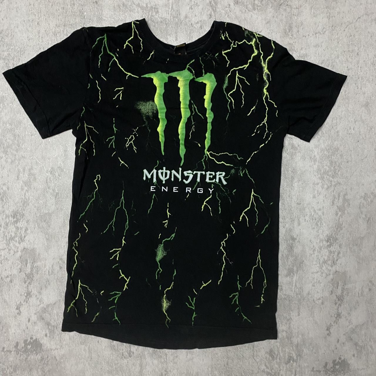 Other Black and green Monster Energy graphic tee #skater Size US XXS / EU 40 - 1 Thumbnail