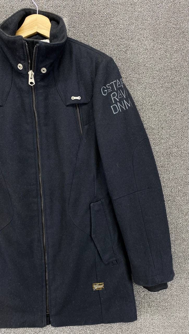G-Star Vintage G Star Raw Denim Punk Style Wool Jacket Size S / US 4 / IT 40 - 4 Thumbnail