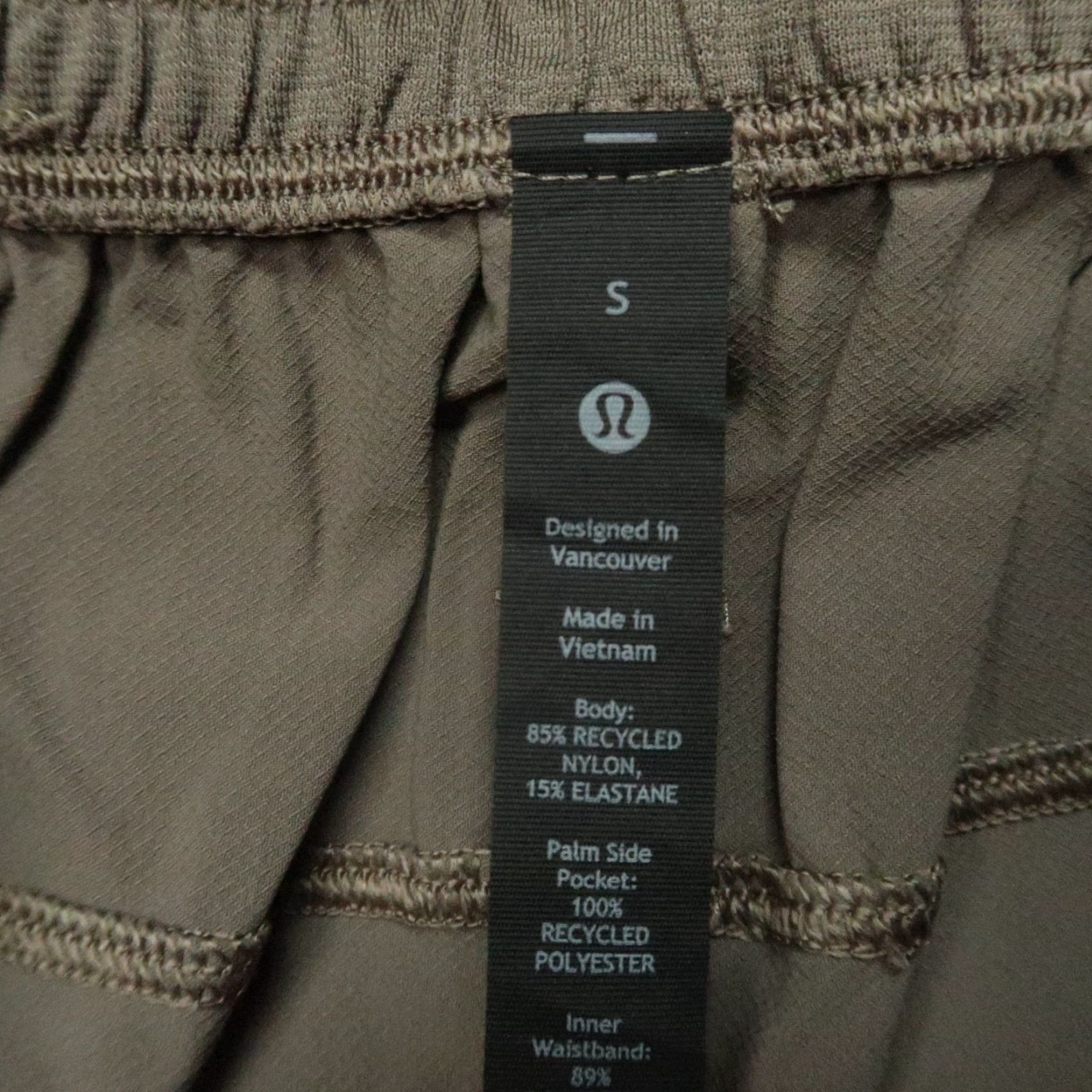 Lululemon Lululemon Pants Mens Small Brown License To Train Cargo Joggers Zip Pocket Shirt Size US 29 - 3 Thumbnail