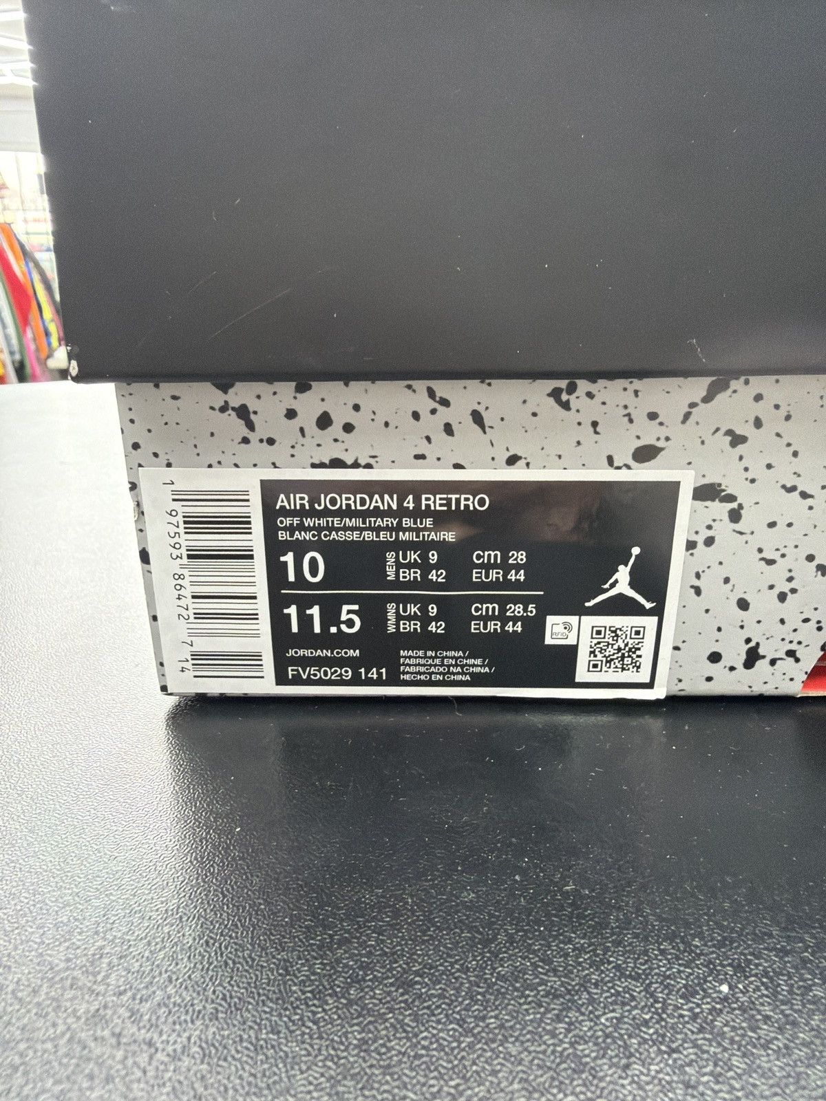 Jordan Brand Jordan 4 Military Blue Size-10 Brand New Quick Shipping Size US 10 / EU 43 - 7 Thumbnail