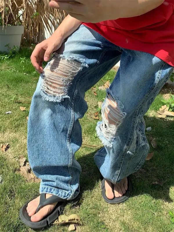 Vintage Retro punk pants Size US 32 / EU 48 - 8 Thumbnail