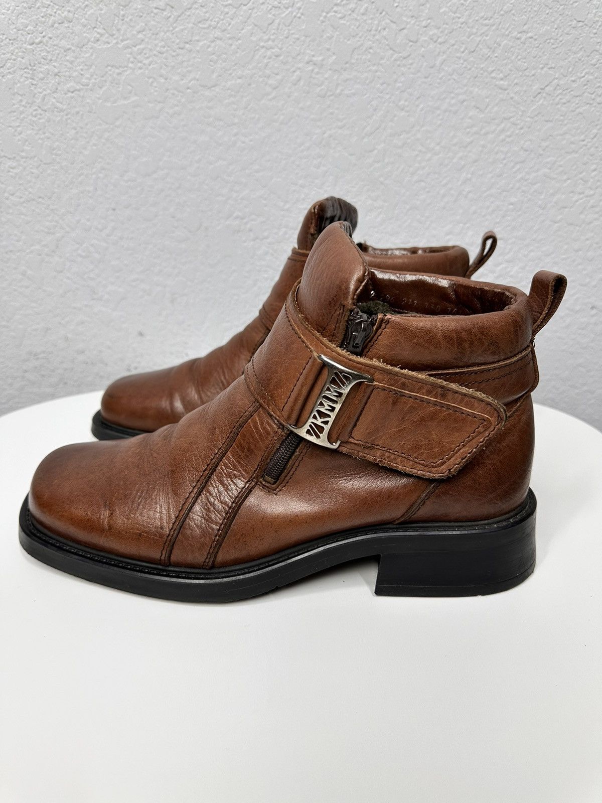 New Rock Vintage Guidi Style AS 98 Leather Boots Italy Design Poell Size US 12 / EU 45 - 10 Thumbnail