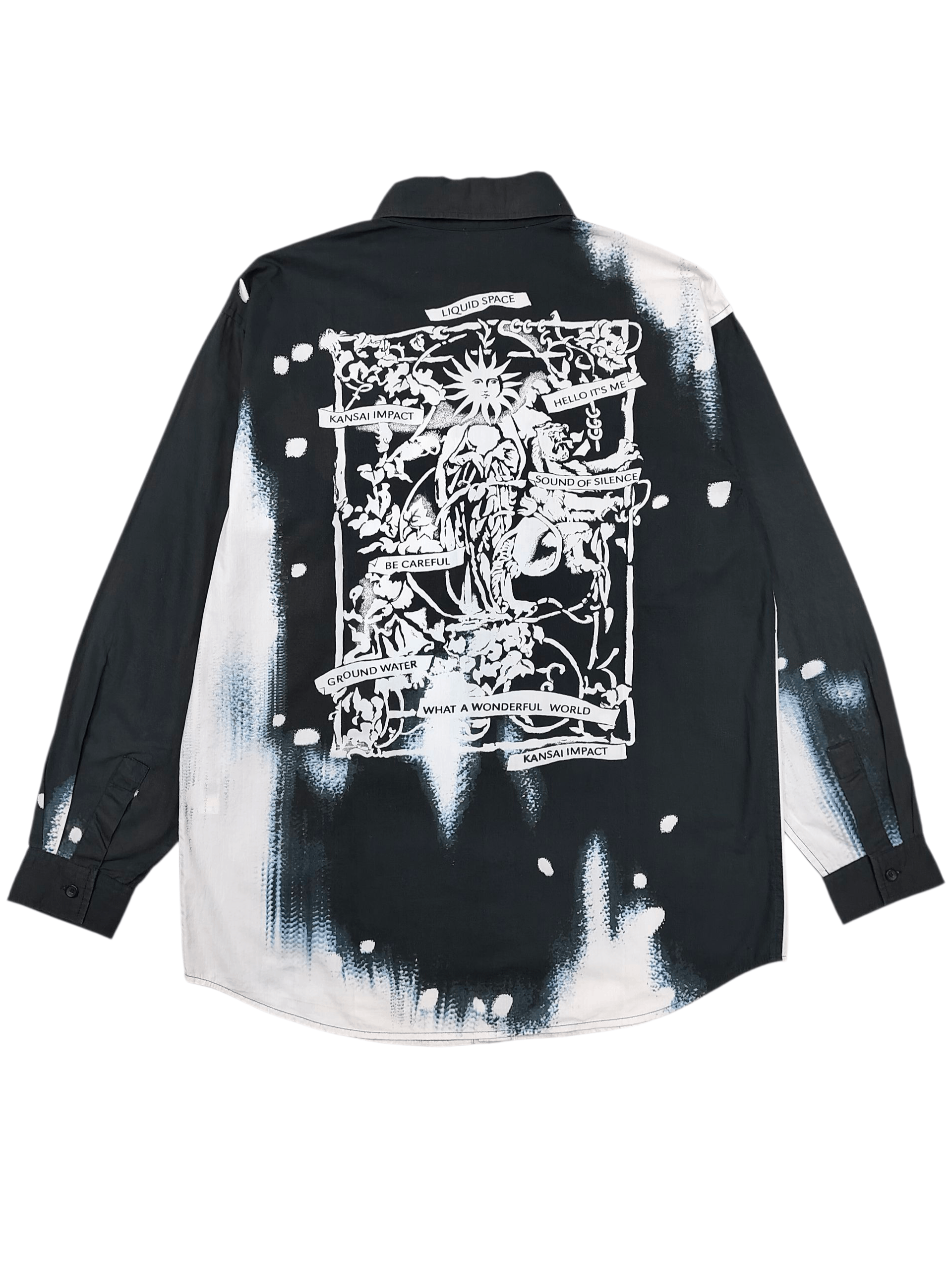 Kansai Yamamoto 90s Kansai Impact- Archive Liquid Space Art Splash Colour Size US M / EU 48-50 / 2 - 1 Thumbnail