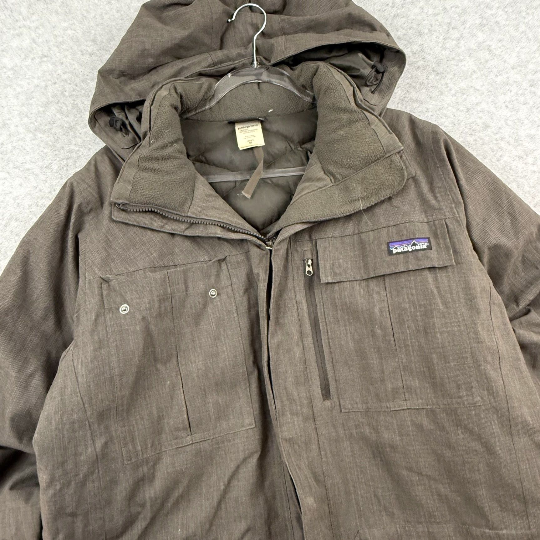 Patagonia Patagonia Parka Jacket Hooded Down Green Shotover Drab Size M Mens Medium Size US M / EU 48-50 / 2 - 3 Thumbnail