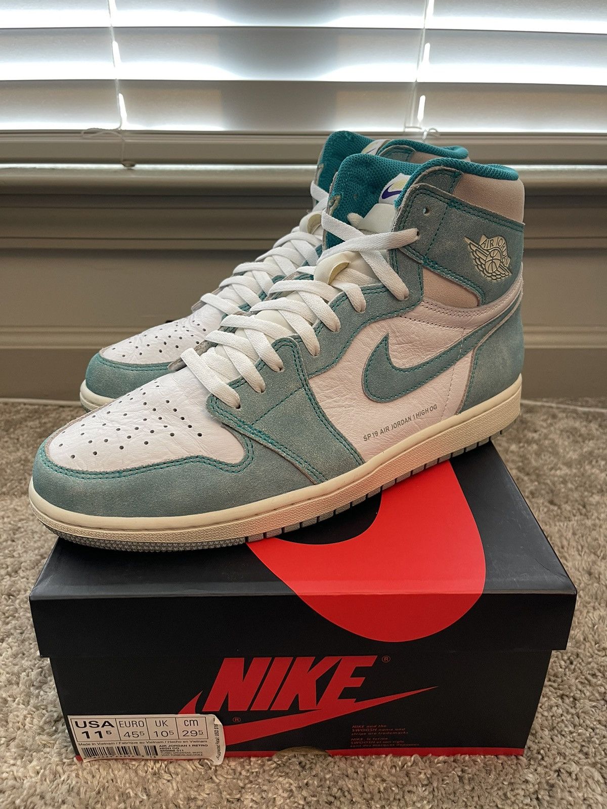 Jordan Brand Nike Streetwear Jordan 1 High Turbo Green Grailed