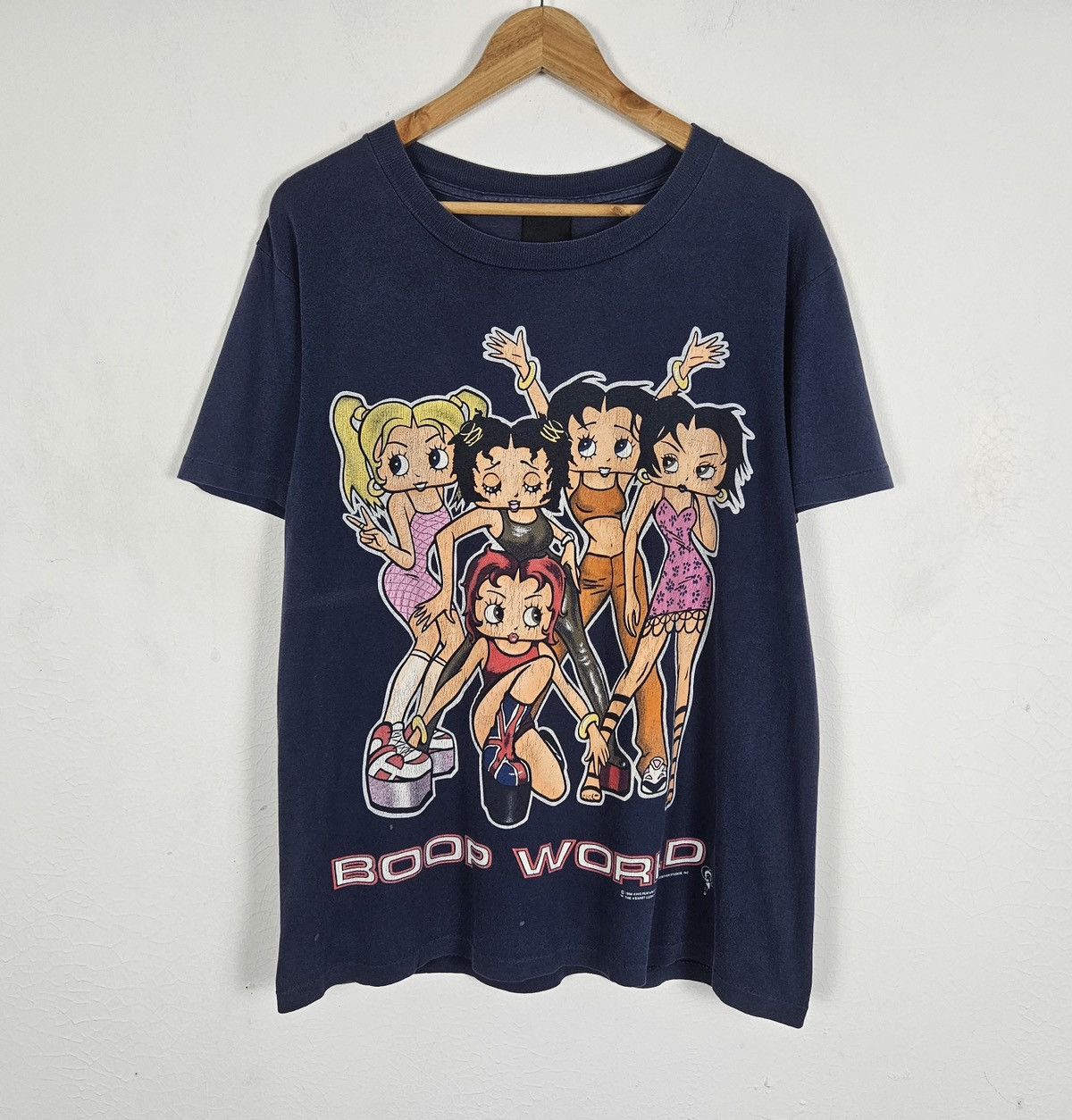 Vintage Vintage Betty Boop Spice Girl Girl Power parody shirt Size US L / EU 52-54 / 3 - 3 Thumbnail