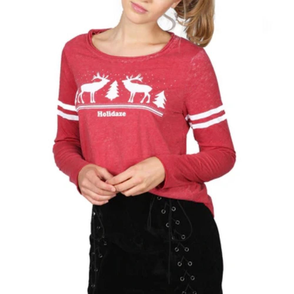 Chase Authentics Chaser l NWT Holidaze Holiday Long Sleeve Tee Medium Size M / US 6-8 / IT 42-44 - 9 Thumbnail
