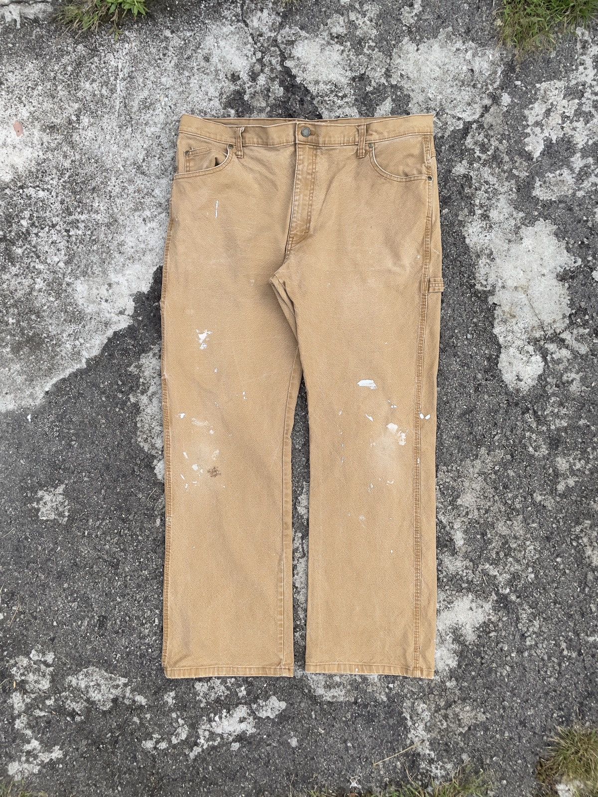 Dickies Vintage Dickies Splatter Paints Distressed Carpenter Pants Size US 39 - 1 Thumbnail