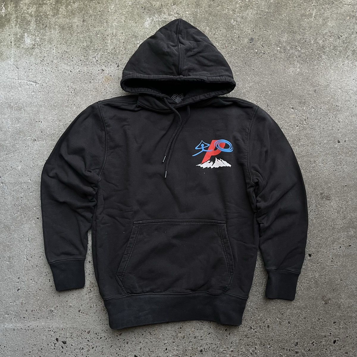 Palace P-Zen Puff Print Tri-Ferg Hoodie / Triferg Pullover Size US S / EU 44-46 / 1 - 1 Thumbnail