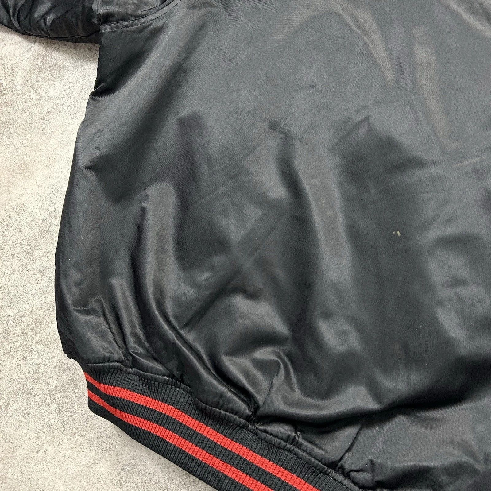 MLB × Majestic × Vintage RARE 00s HOUSTON ASTROS MAJESTIC SATIN BOMBER JACKET Size US XXL / EU 58 / 5 - 9 Thumbnail