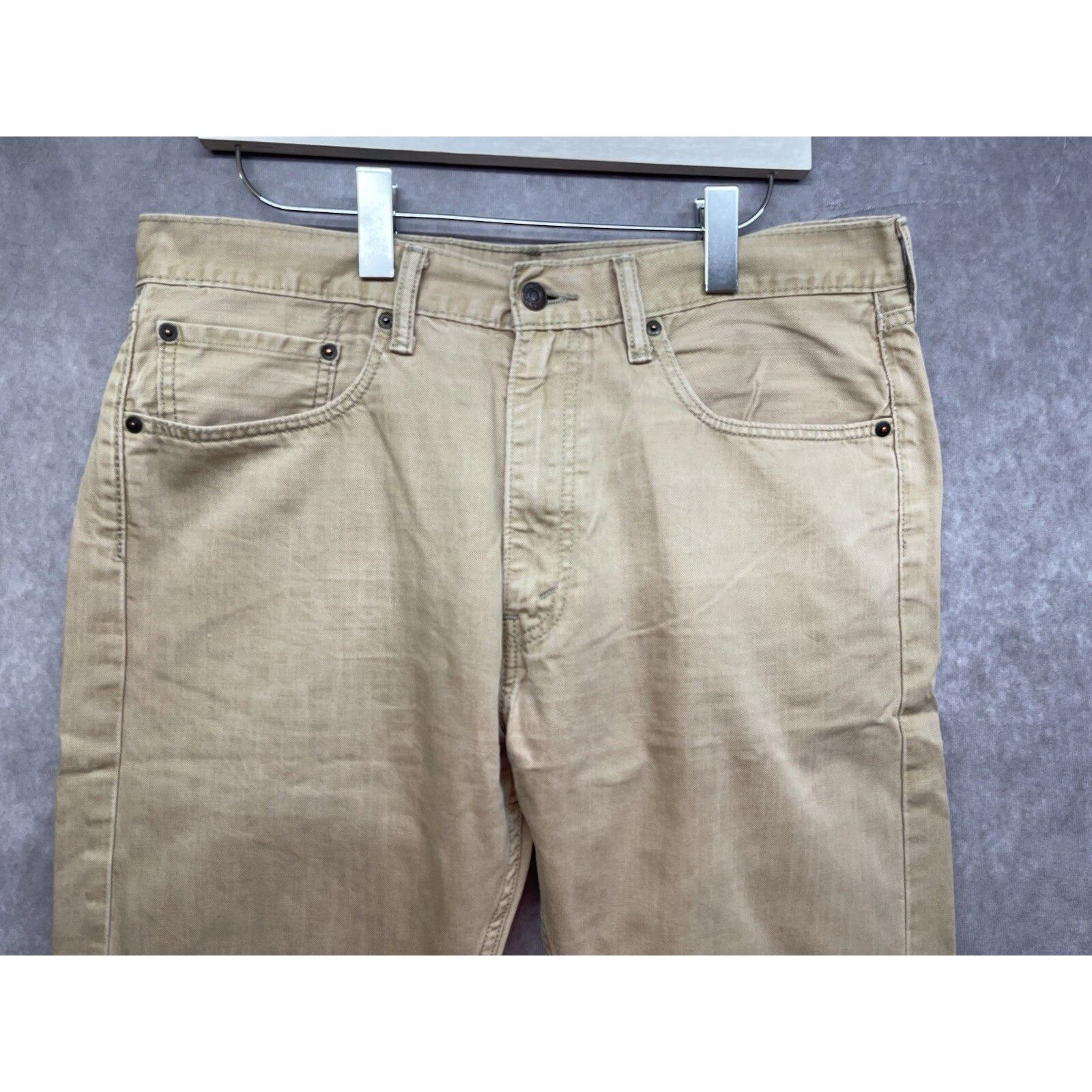 Levi's MEN'S LEVI JEANS 505 36x30 Regular Fit Straight Leg Eco Ease Size US 36 / EU 52 - 9 Thumbnail