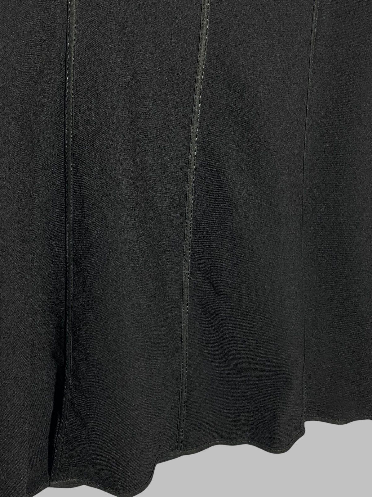 Annette Gortz Annette Gortz Black Designer Wool Cotton Blond Coat Jacket Size M / US 6-8 / IT 42-44 - 16 Thumbnail